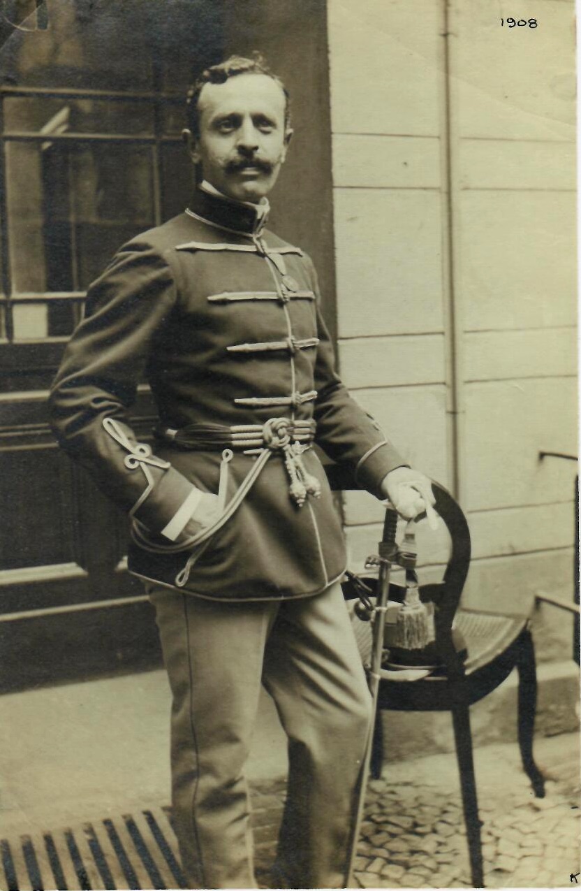 Irv's Uncle Louie, Lieutenant in Hungarian Army in 1908